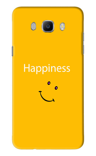 Happiness With Smiley Samsung Galaxy J7 2016 Back Skin Wrap