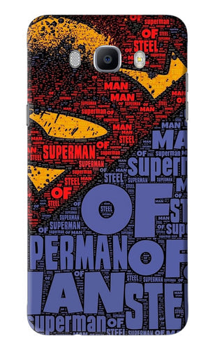 Superman Samsung Galaxy J7 2016 Back Skin Wrap