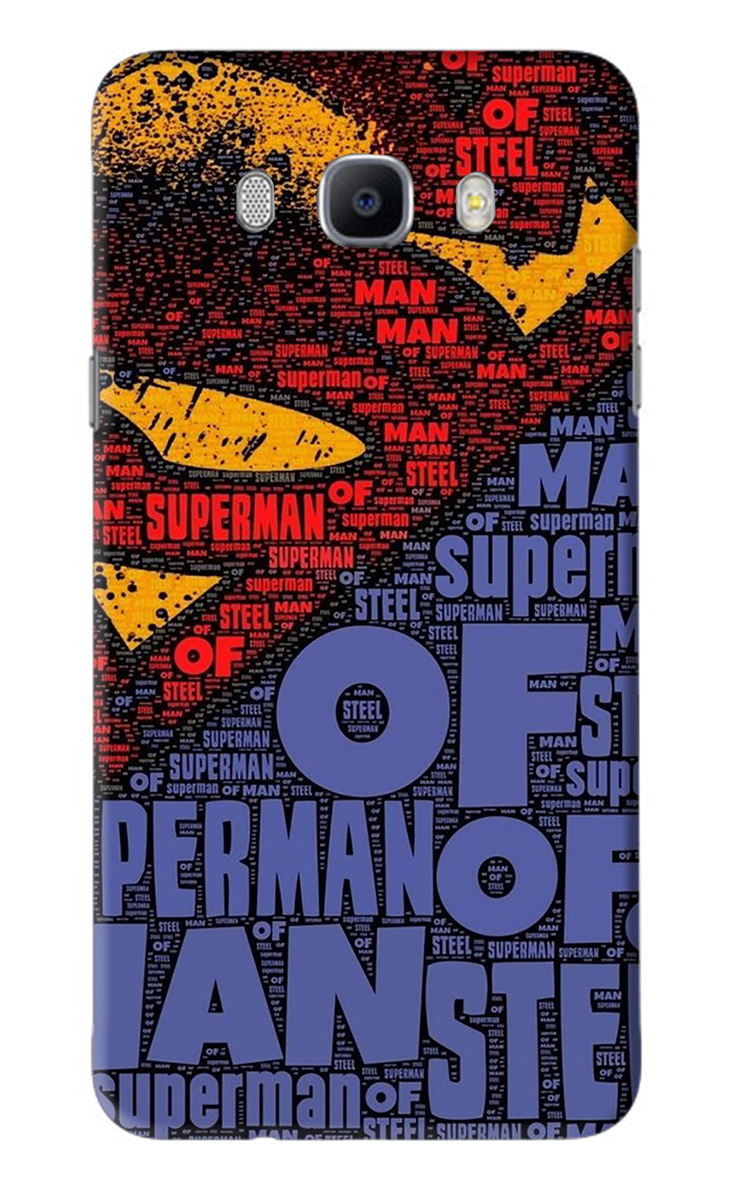 Superman Samsung Galaxy J7 2016 Back Skin Wrap