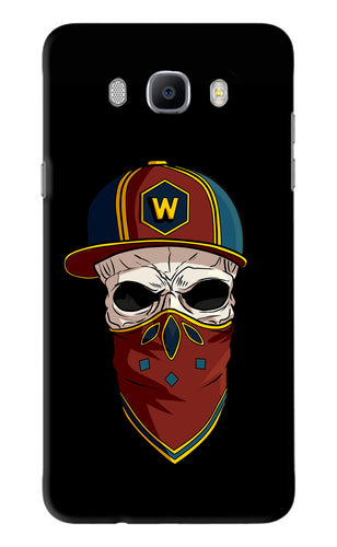 Skull Samsung Galaxy J7 2016 Back Skin Wrap