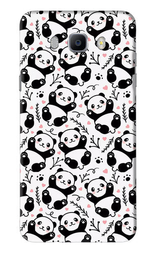Cute Panda Samsung Galaxy J7 2016 Back Skin Wrap
