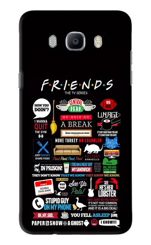 FRIENDS Samsung Galaxy J7 2016 Back Skin Wrap