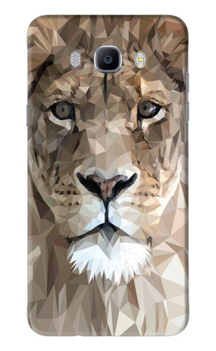 Lion Art Samsung Galaxy J7 2016 Back Skin Wrap