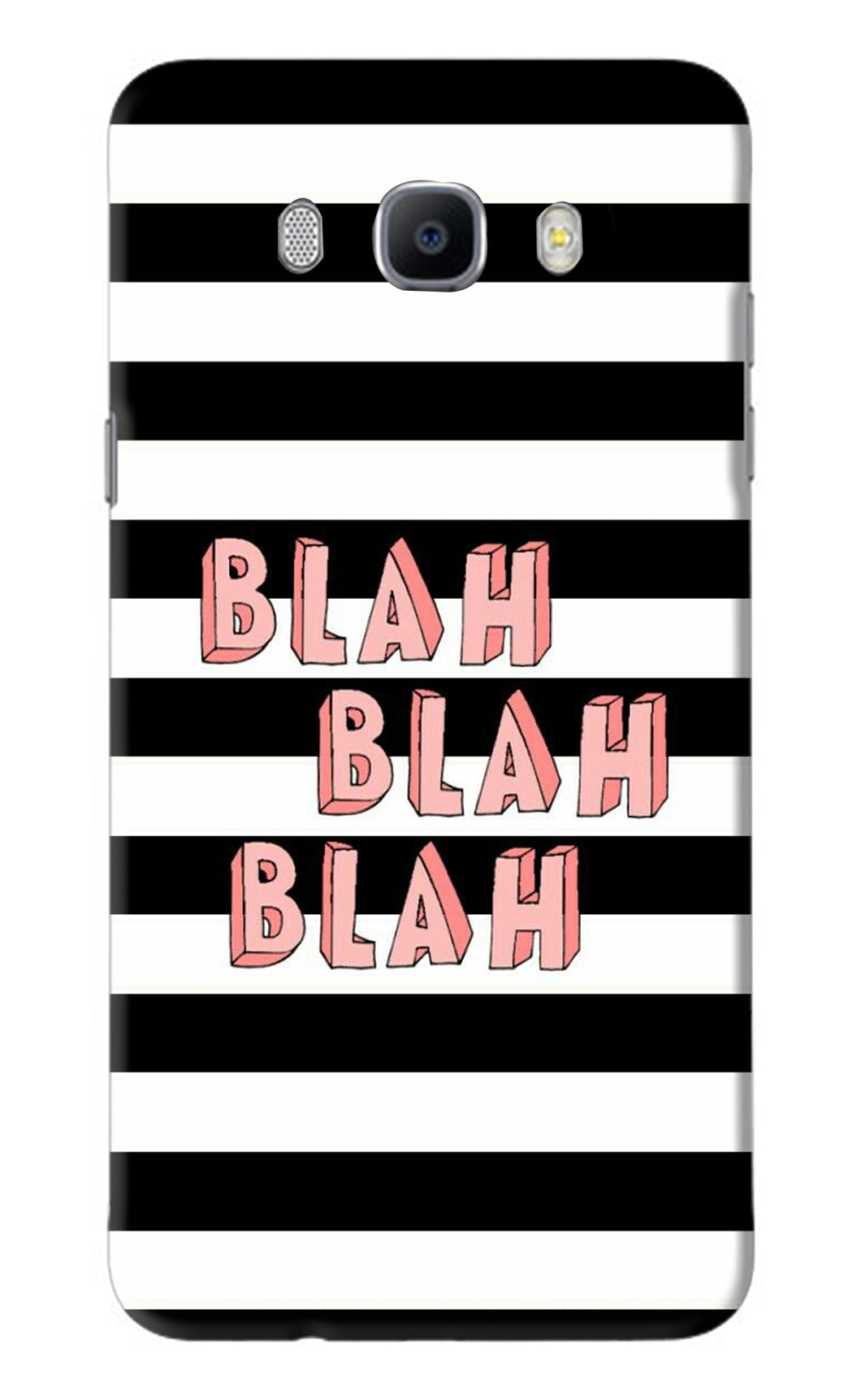 Blah Blah Blah Samsung Galaxy J7 2016 Back Skin Wrap