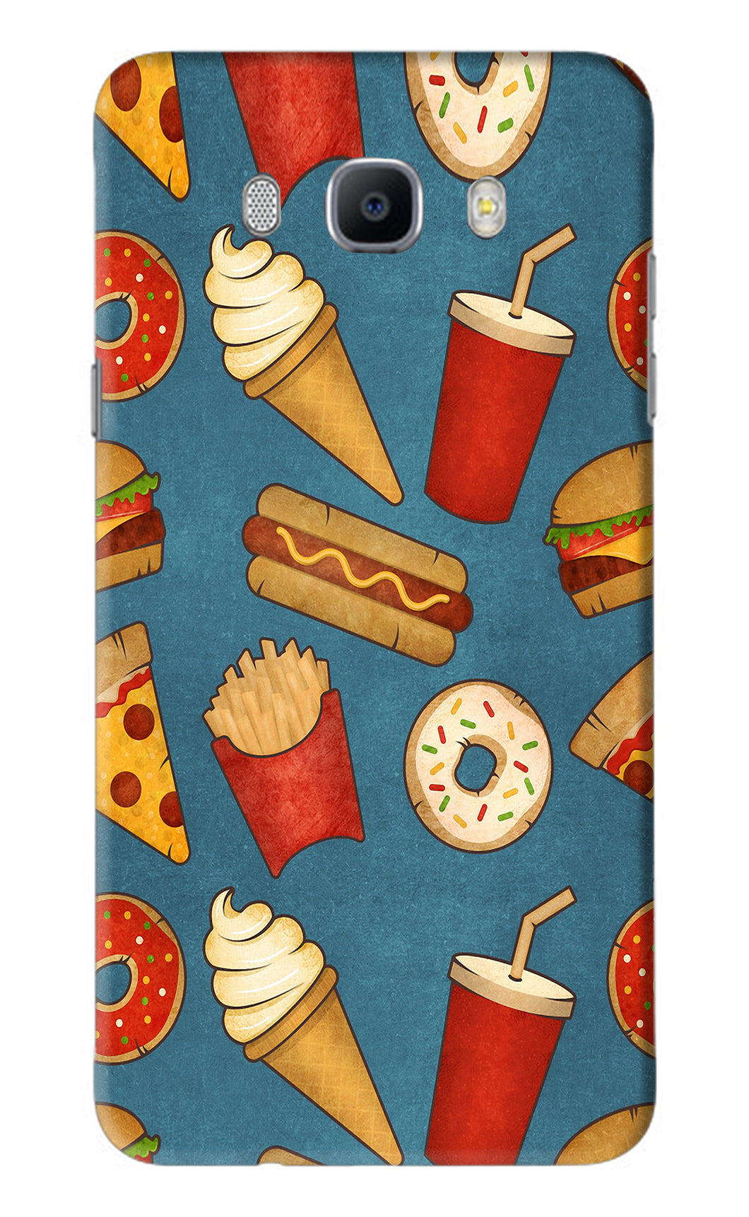 Foodie Samsung Galaxy J7 2016 Back Skin Wrap