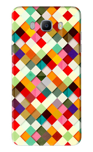 Geometric Abstract Colorful Samsung Galaxy J7 2016 Back Skin Wrap