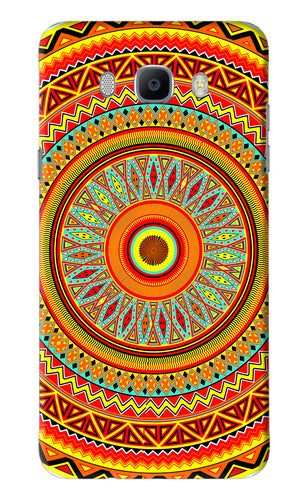 Mandala Pattern Samsung Galaxy J7 2016 Back Skin Wrap