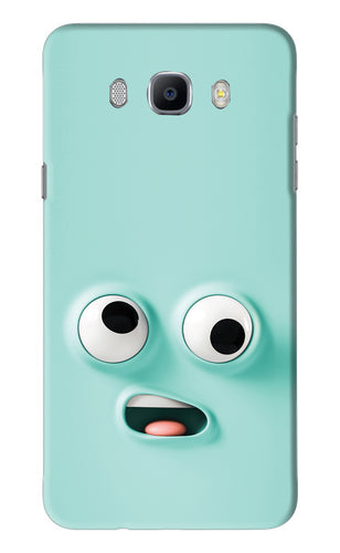 Silly Face Cartoon Samsung Galaxy J7 2016 Back Skin Wrap