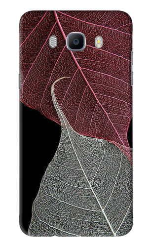 Leaf Pattern Samsung Galaxy J7 2016 Back Skin Wrap