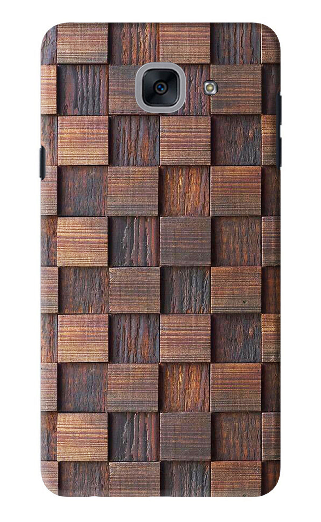Wooden Cube Design Samsung Galaxy J7 Max Back Skin Wrap