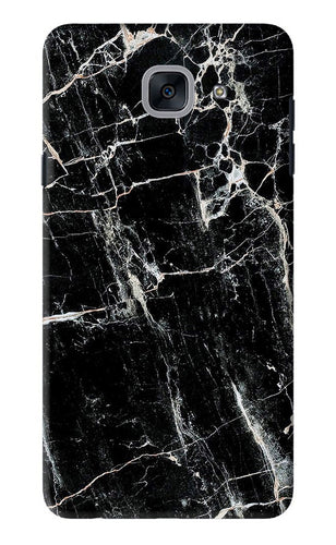 Black Marble Texture 1 Samsung Galaxy J7 Max Back Skin Wrap