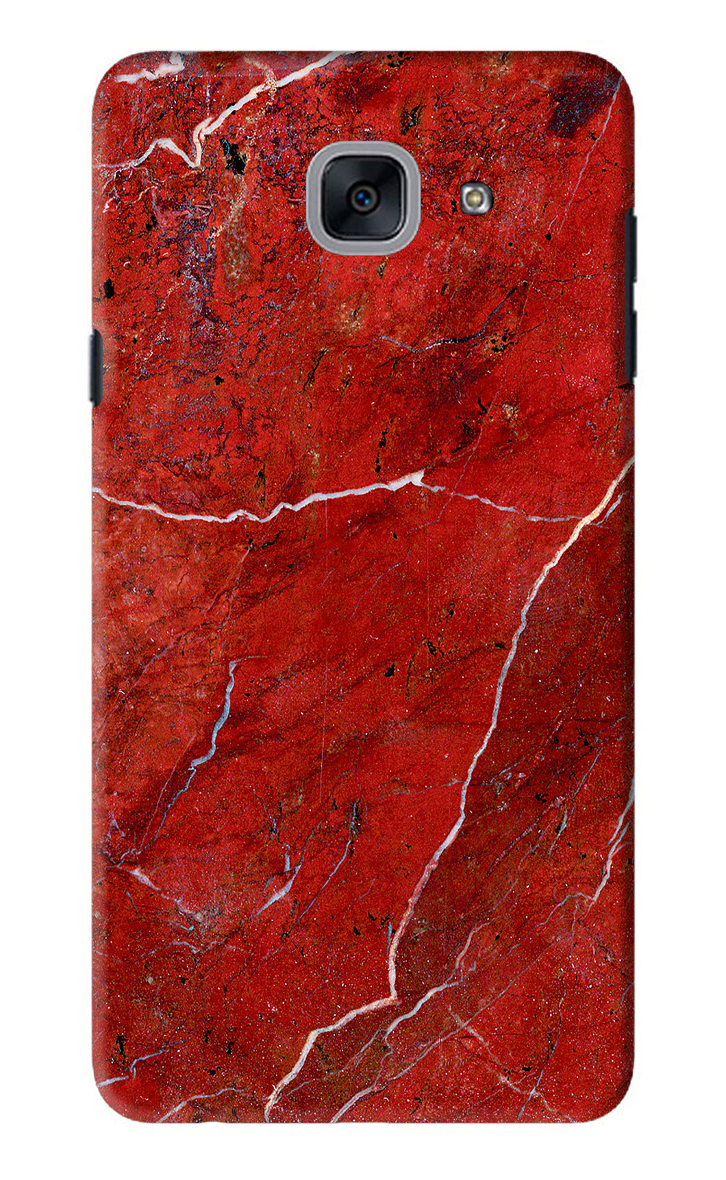 Red Marble Design Samsung Galaxy J7 Max Back Skin Wrap