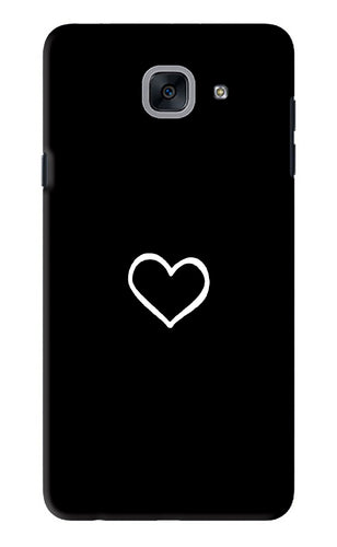 Heart Samsung Galaxy J7 Max Back Skin Wrap