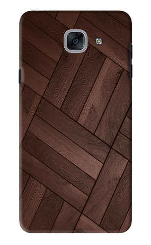 Wooden Texture Design Samsung Galaxy J7 Max Back Skin Wrap