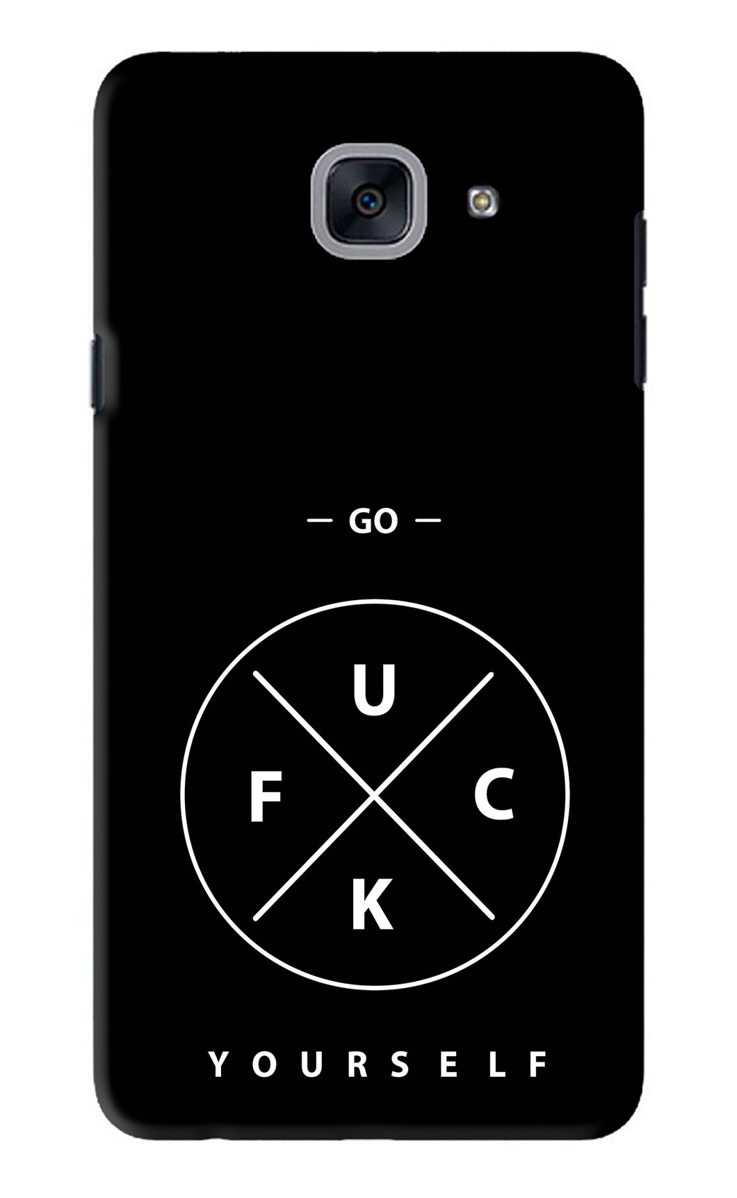 Go Fuck Yourself Samsung Galaxy J7 Max Back Skin Wrap