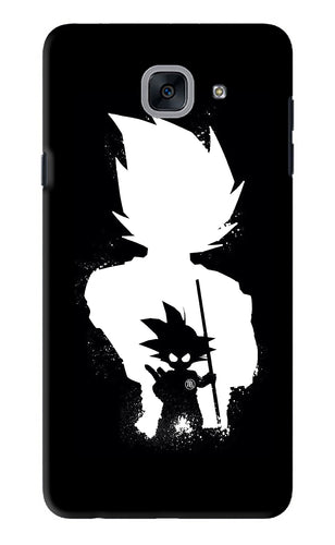 Goku Shadow Samsung Galaxy J7 Max Back Skin Wrap
