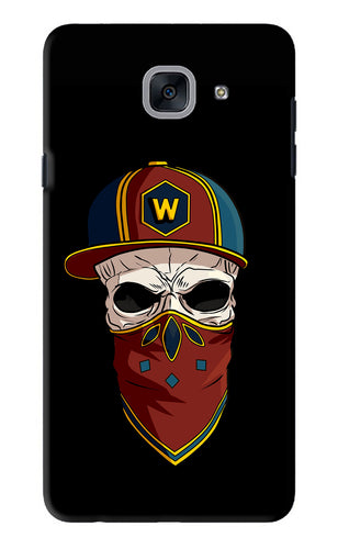 Skull Samsung Galaxy J7 Max Back Skin Wrap