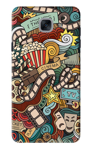 Cinema Abstract Samsung Galaxy J7 Max Back Skin Wrap