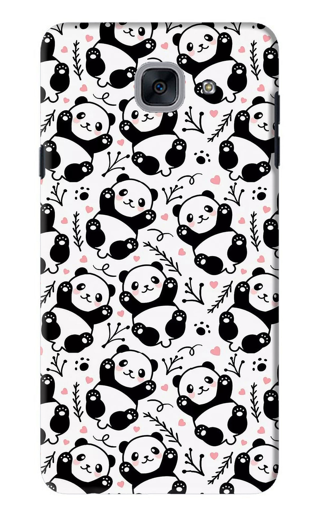 Cute Panda Samsung Galaxy J7 Max Back Skin Wrap
