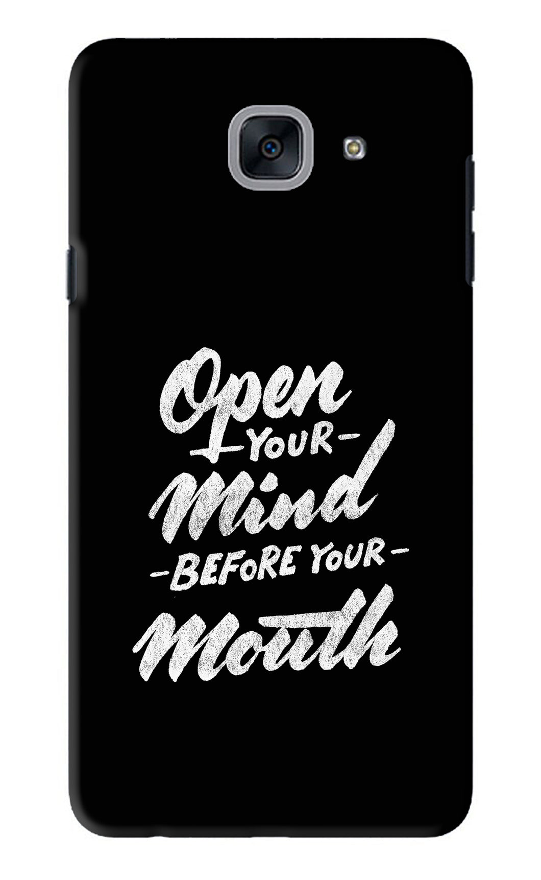 Open Your Mind Before Your Mouth Samsung Galaxy J7 Max Back Skin Wrap