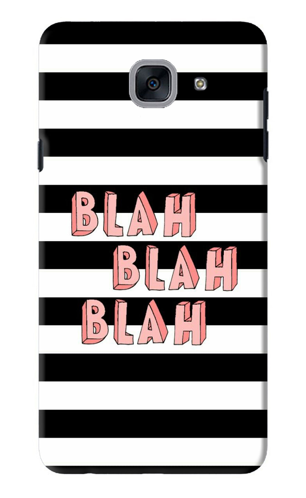 Blah Blah Blah Samsung Galaxy J7 Max Back Skin Wrap