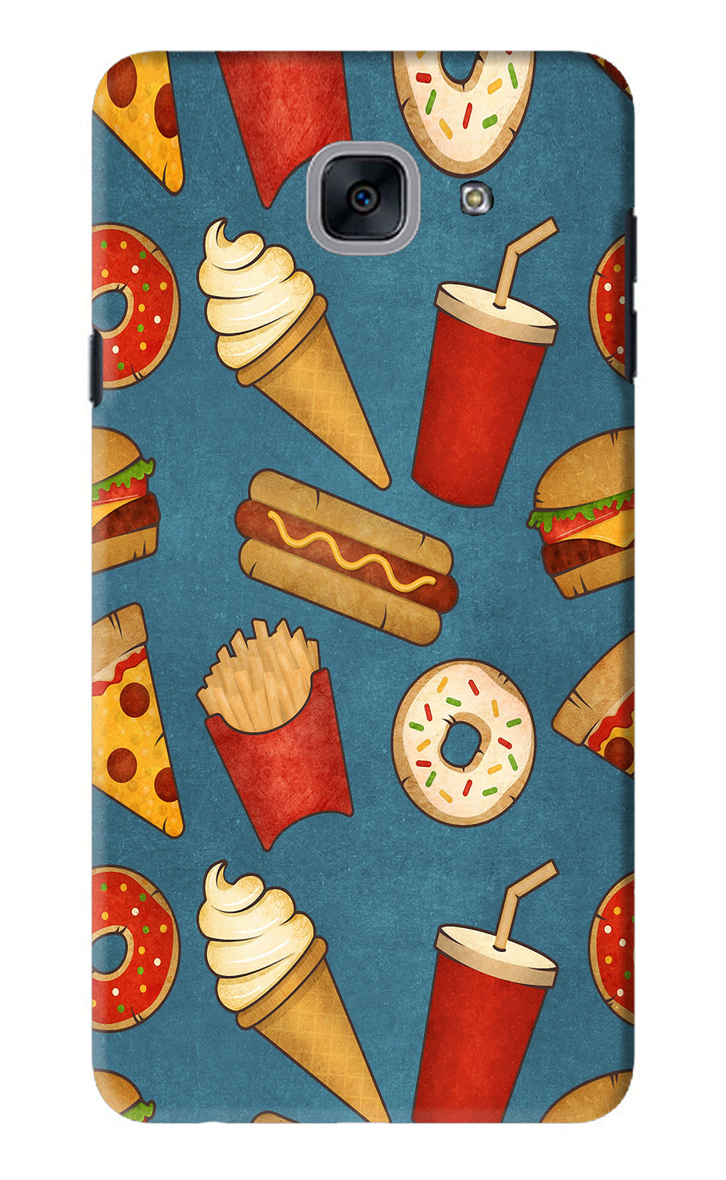 Foodie Samsung Galaxy J7 Max Back Skin Wrap