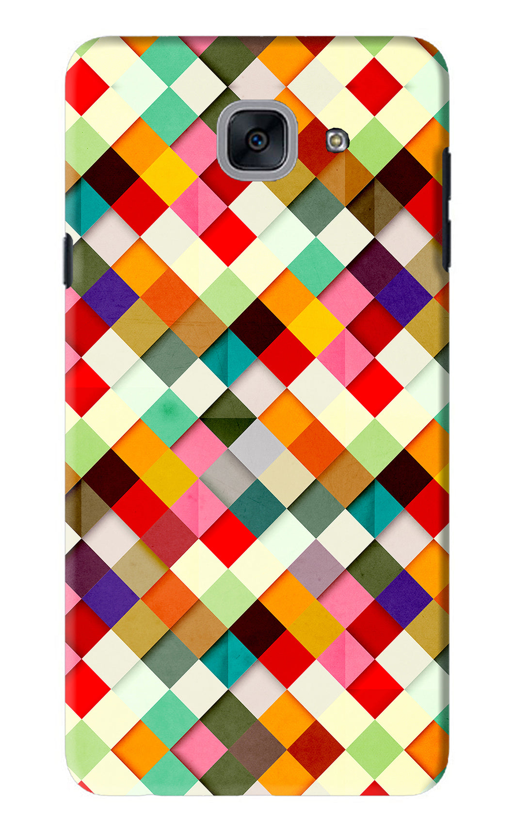 Geometric Abstract Colorful Samsung Galaxy J7 Max Back Skin Wrap