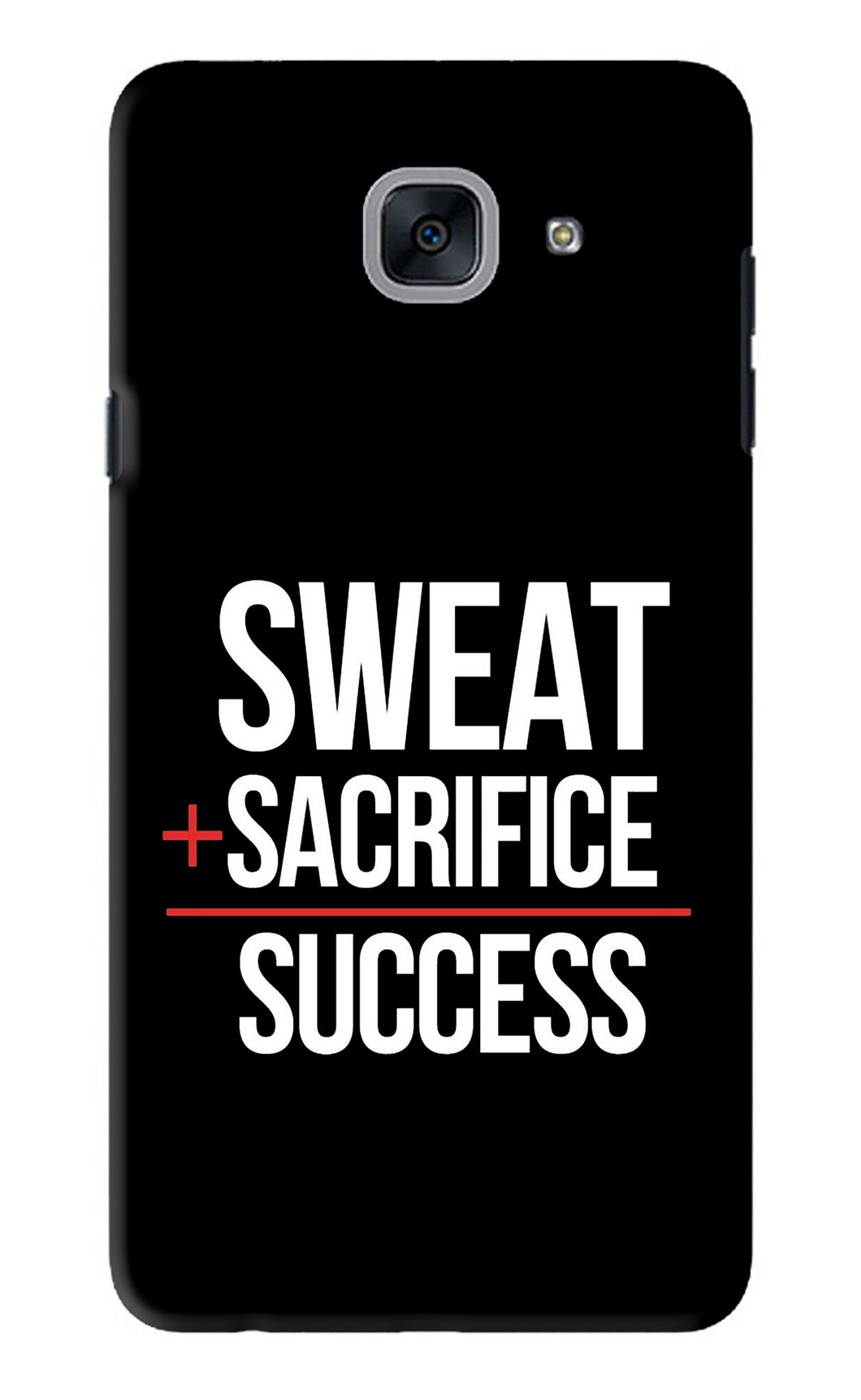 Sweat Sacrifice Success Samsung Galaxy J7 Max Back Skin Wrap