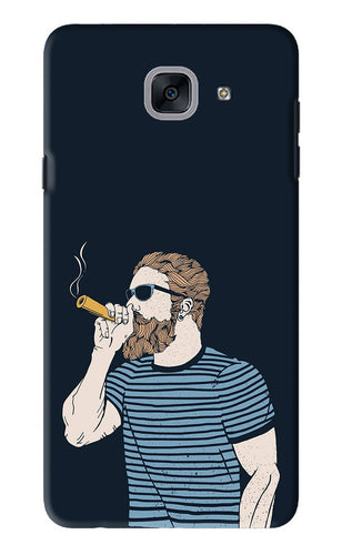 Smoking Samsung Galaxy J7 Max Back Skin Wrap