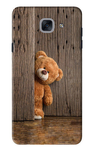 Teddy Wooden Samsung Galaxy J7 Max Back Skin Wrap