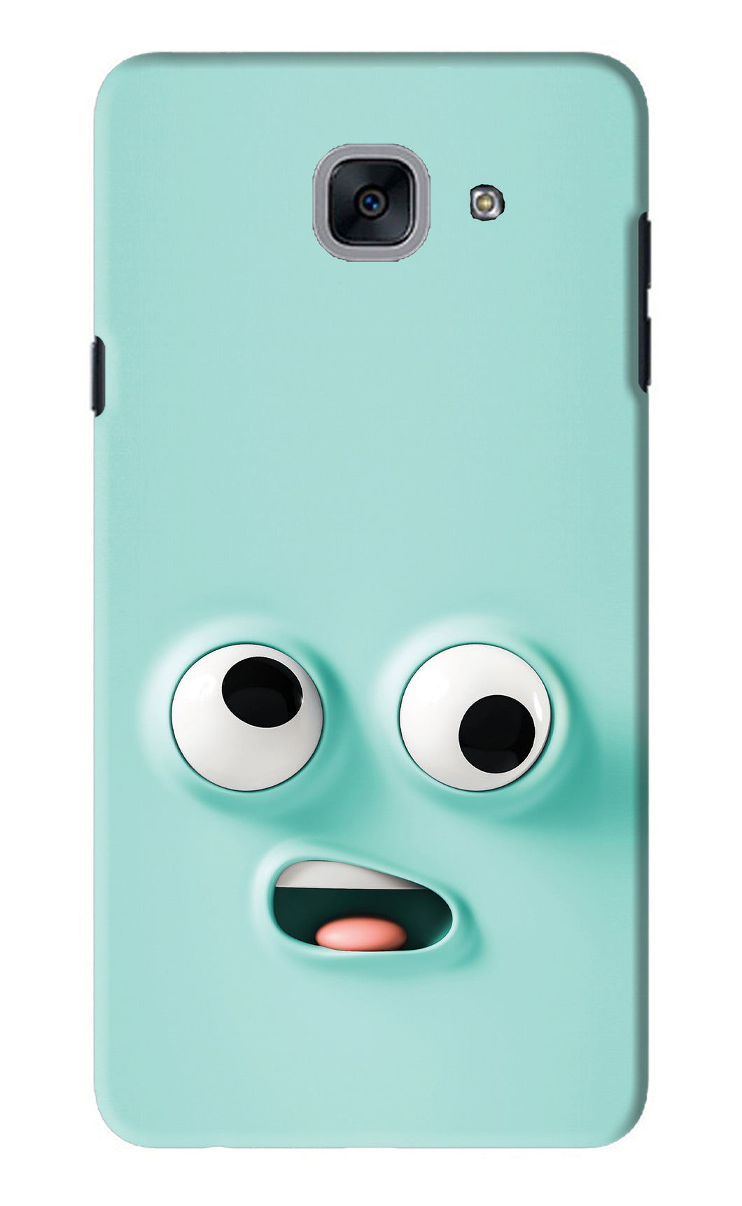 Silly Face Cartoon Samsung Galaxy J7 Max Back Skin Wrap