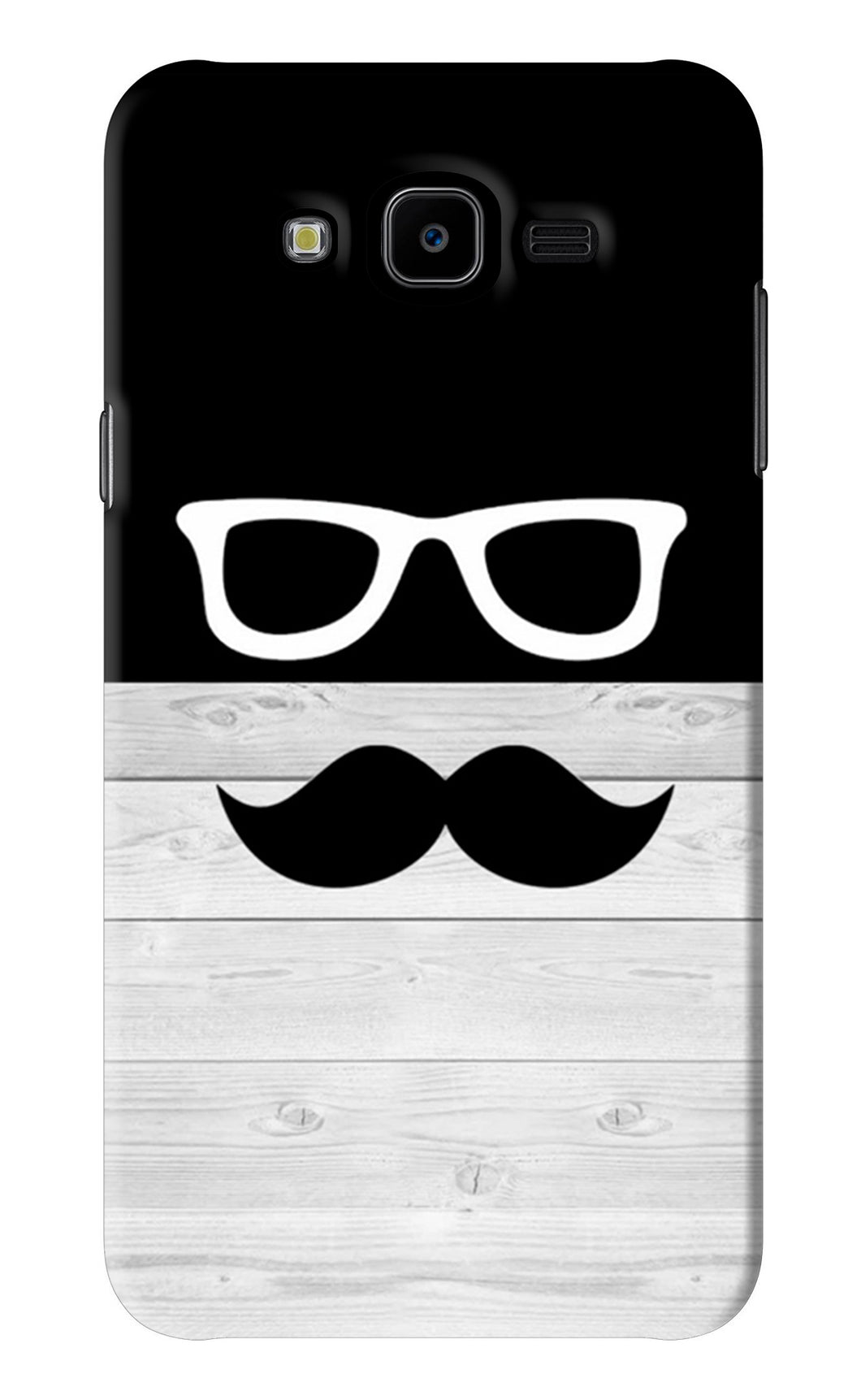 Mustache Samsung Galaxy J7 Next Back Skin Wrap