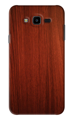 Wooden Plain Pattern Samsung Galaxy J7 Next Back Skin Wrap