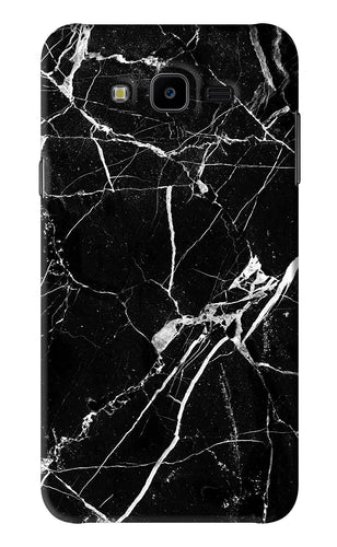 Black Marble Texture 2 Samsung Galaxy J7 Next Back Skin Wrap