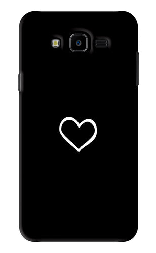 Heart Samsung Galaxy J7 Next Back Skin Wrap