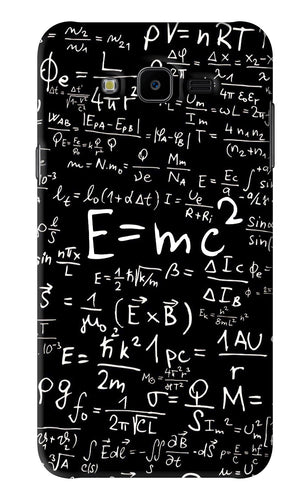 Physics Albert Einstein Formula Samsung Galaxy J7 Next Back Skin Wrap