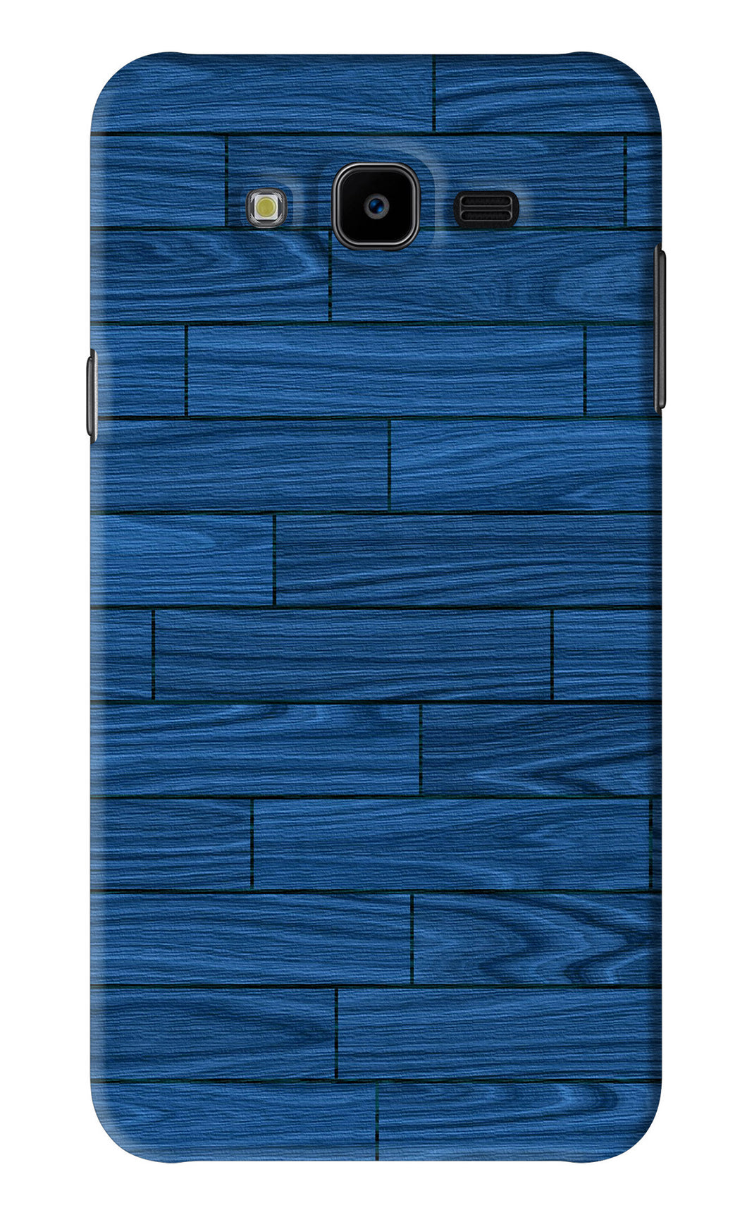 Blue Wooden Texture Samsung Galaxy J7 Next Back Skin Wrap