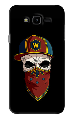 Skull Samsung Galaxy J7 Next Back Skin Wrap
