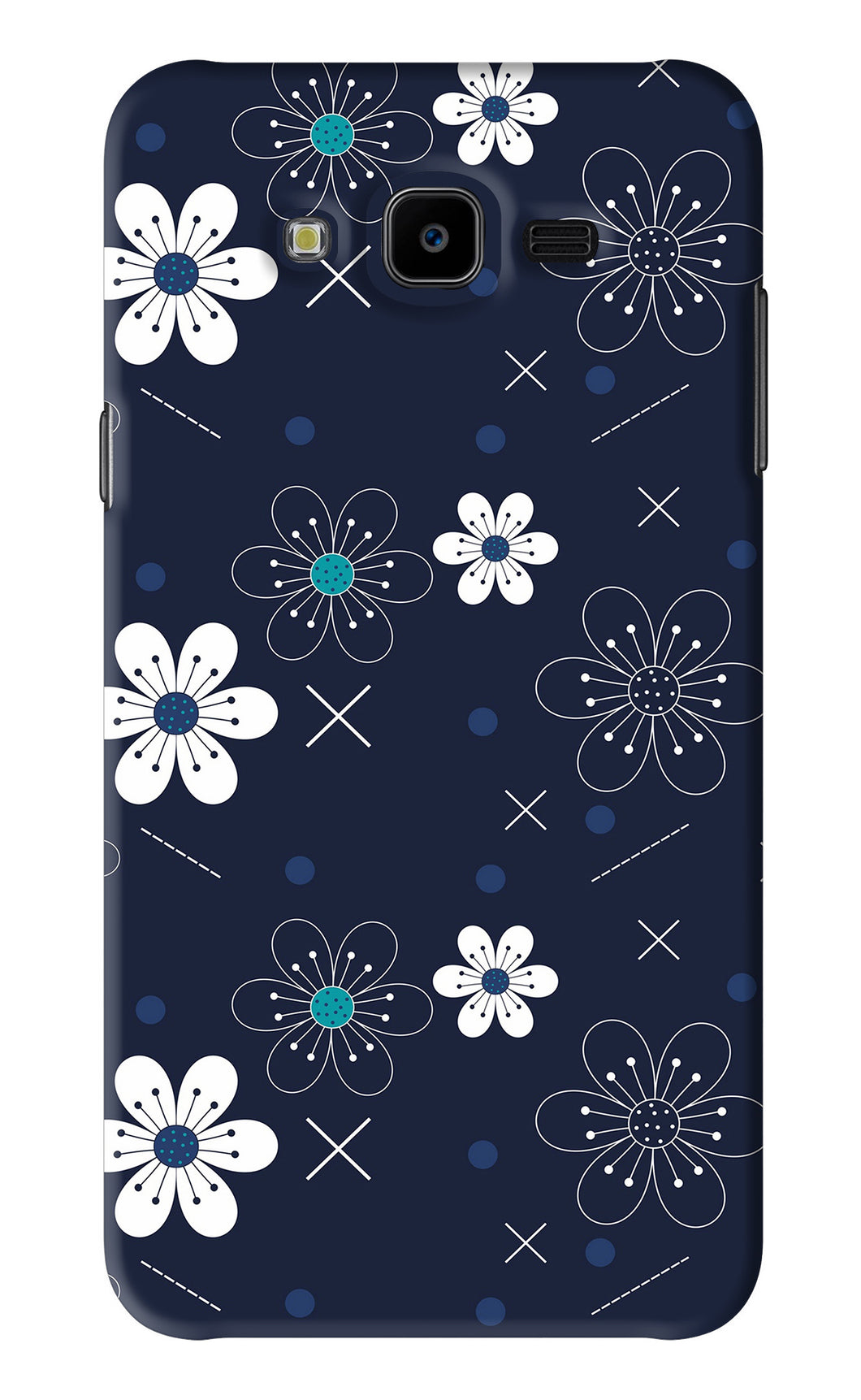 Flowers 4 Samsung Galaxy J7 Next Back Skin Wrap