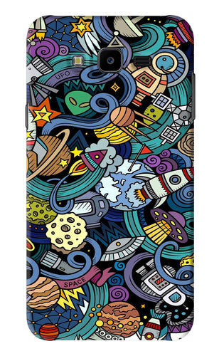 Space Abstract Samsung Galaxy J7 Next Back Skin Wrap