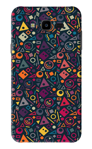 Geometric Abstract Samsung Galaxy J7 Next Back Skin Wrap