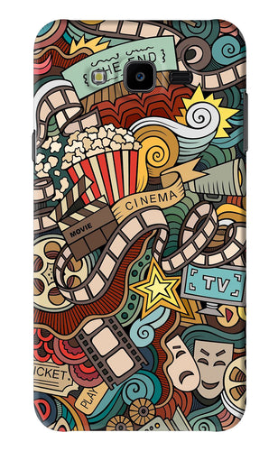 Cinema Abstract Samsung Galaxy J7 Next Back Skin Wrap