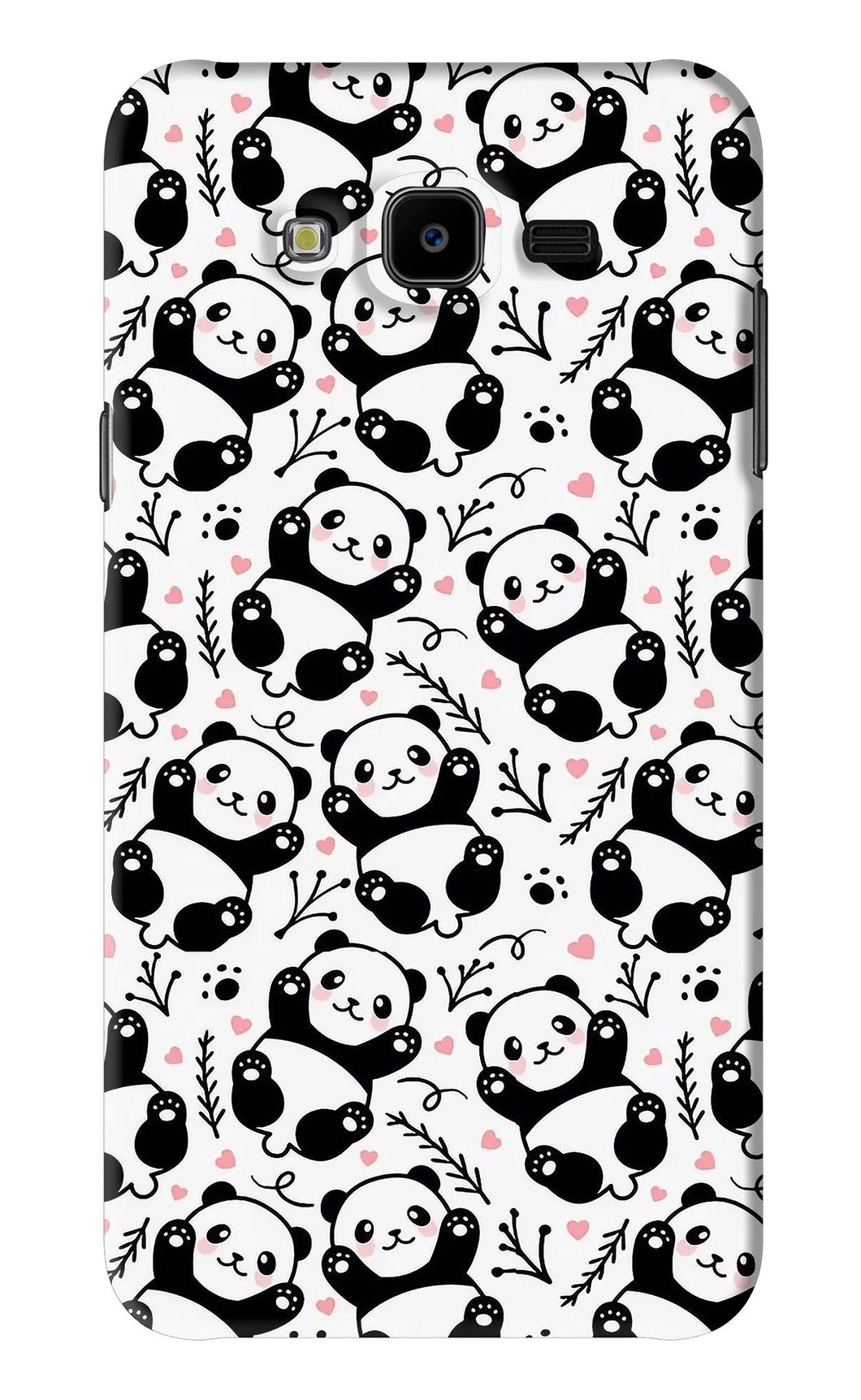 Cute Panda Samsung Galaxy J7 Next Back Skin Wrap