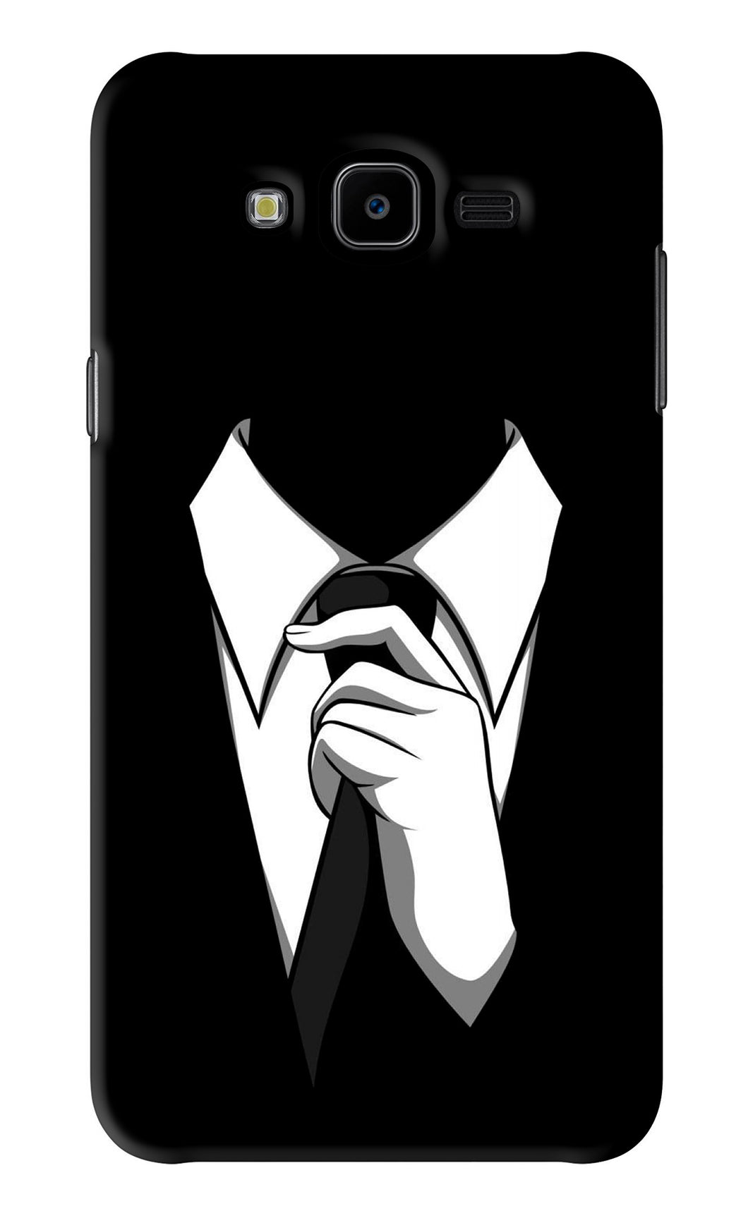 Black Tie Samsung Galaxy J7 Next Back Skin Wrap