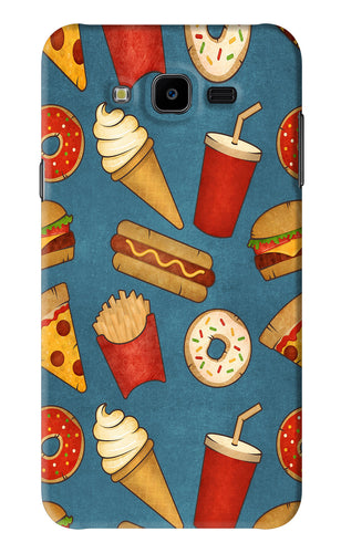 Foodie Samsung Galaxy J7 Next Back Skin Wrap