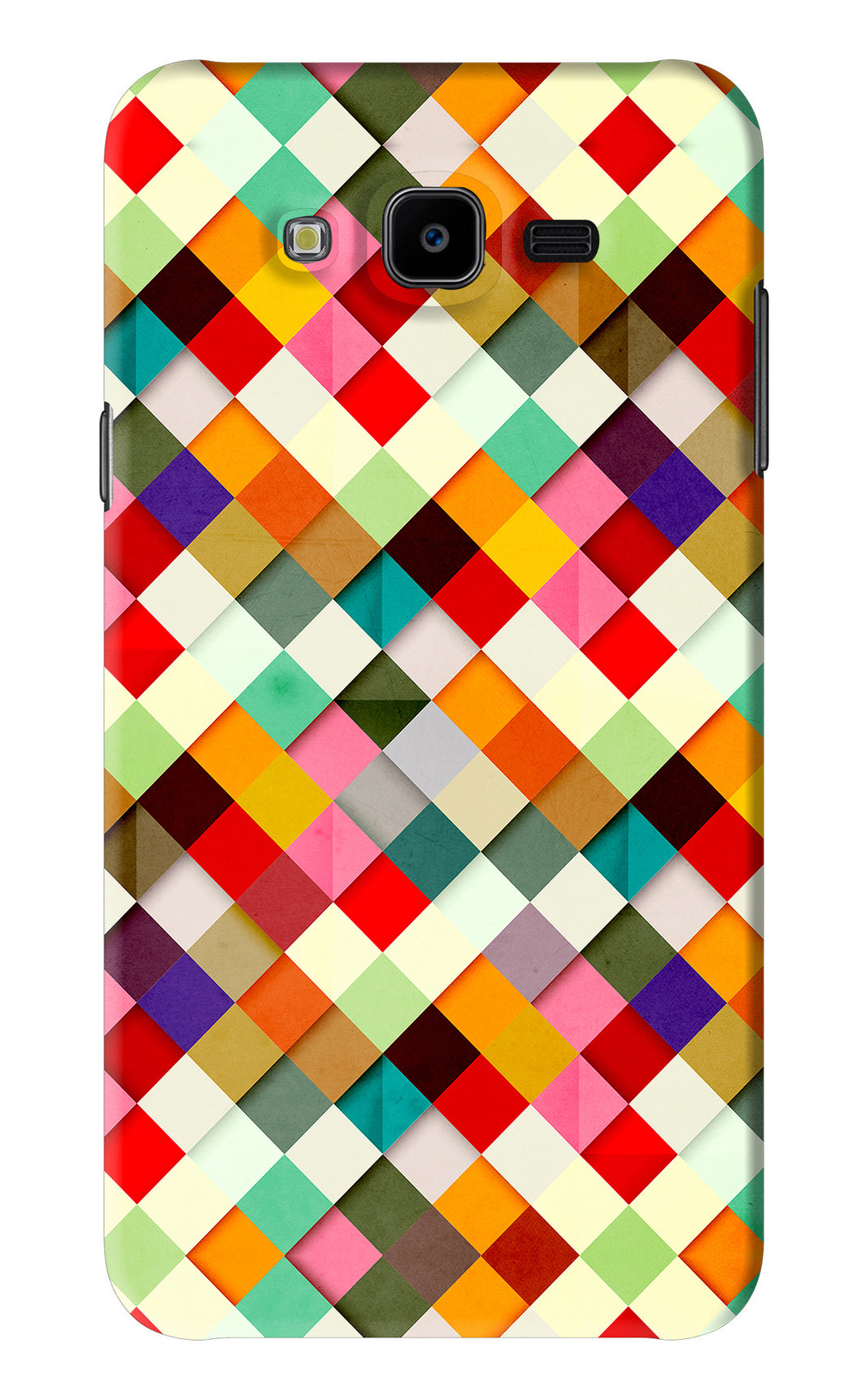 Geometric Abstract Colorful Samsung Galaxy J7 Next Back Skin Wrap