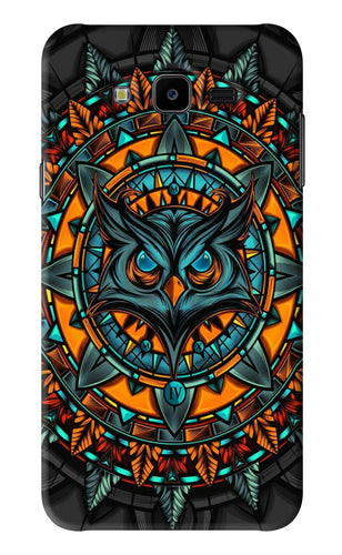 Angry Owl Art Samsung Galaxy J7 Next Back Skin Wrap