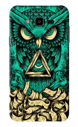 Green Owl Samsung Galaxy J7 Next Back Skin Wrap