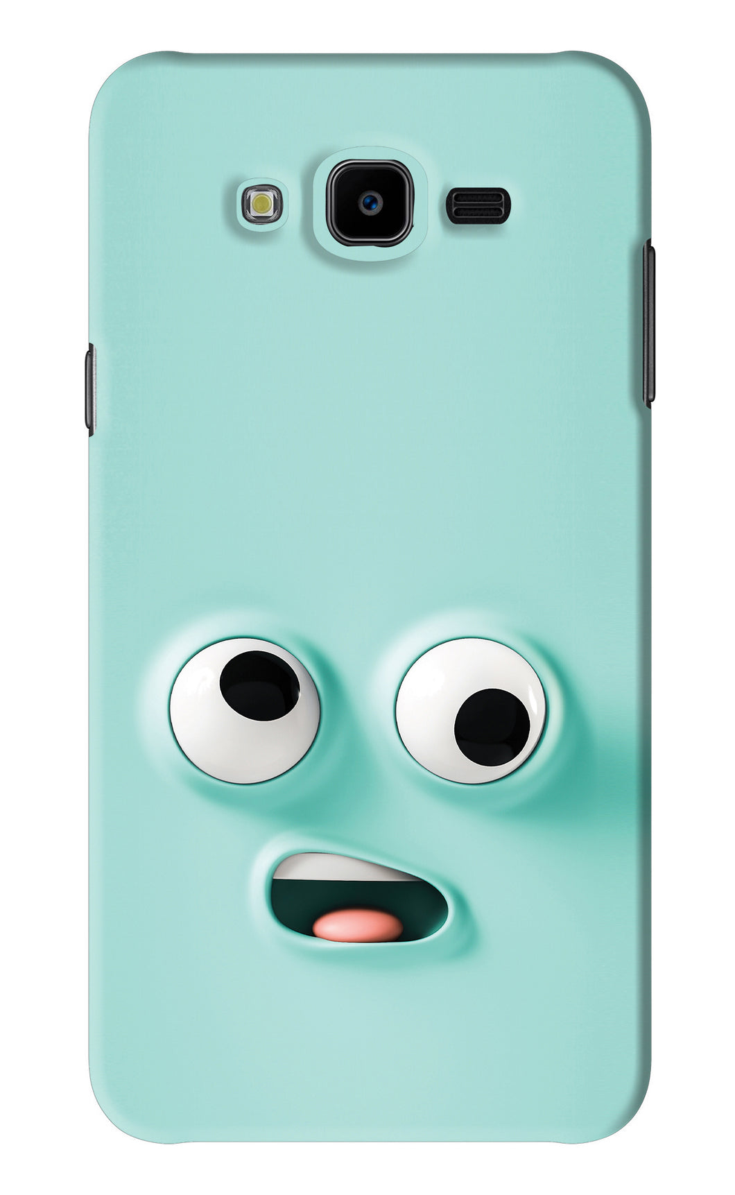 Silly Face Cartoon Samsung Galaxy J7 Next Back Skin Wrap