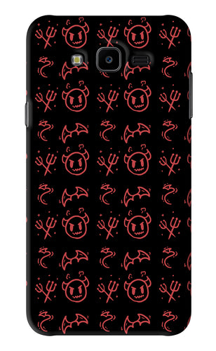 Devil Samsung Galaxy J7 Next Back Skin Wrap